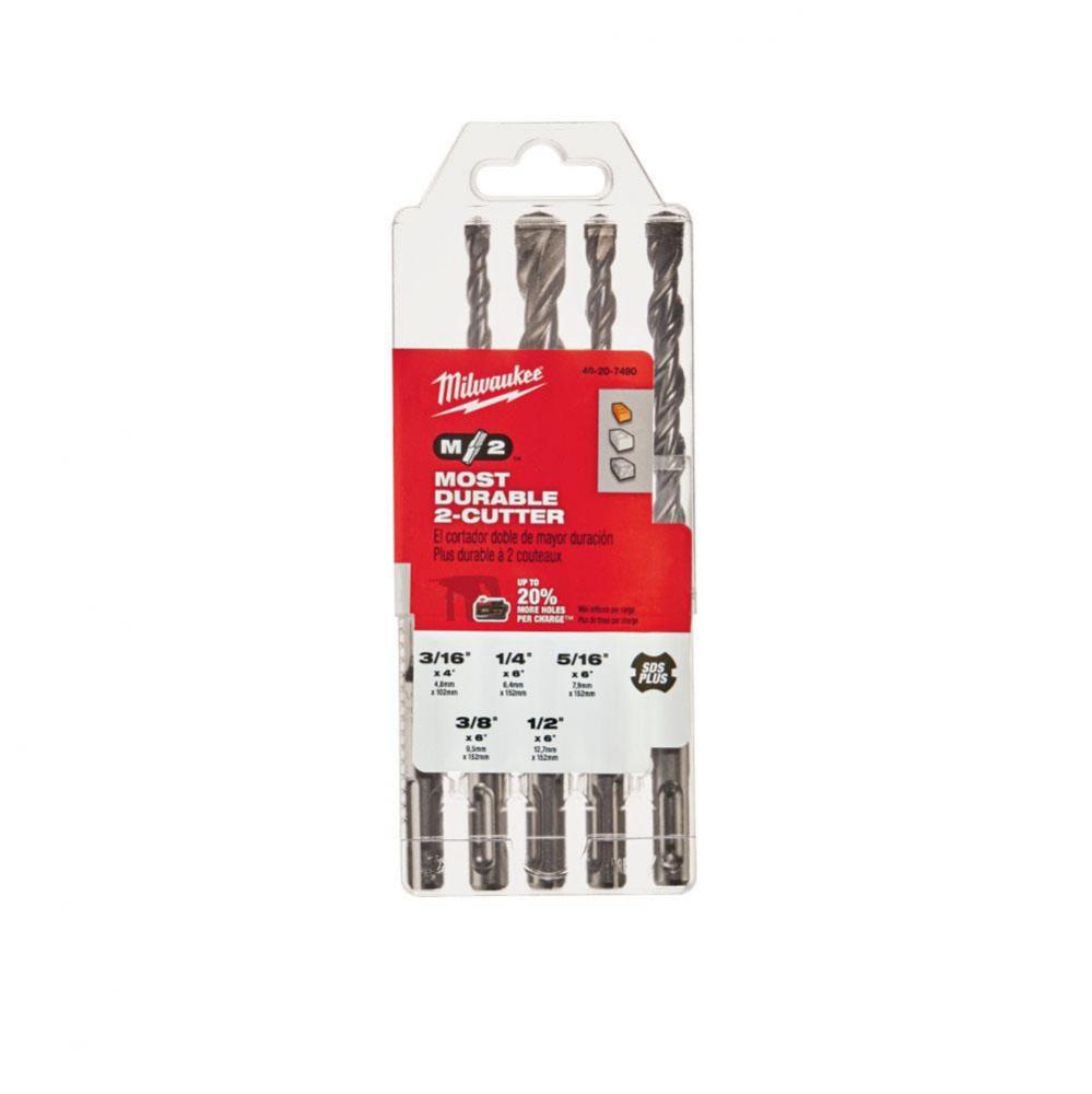 Sds-Plus 2Ct 5 Pc Kit