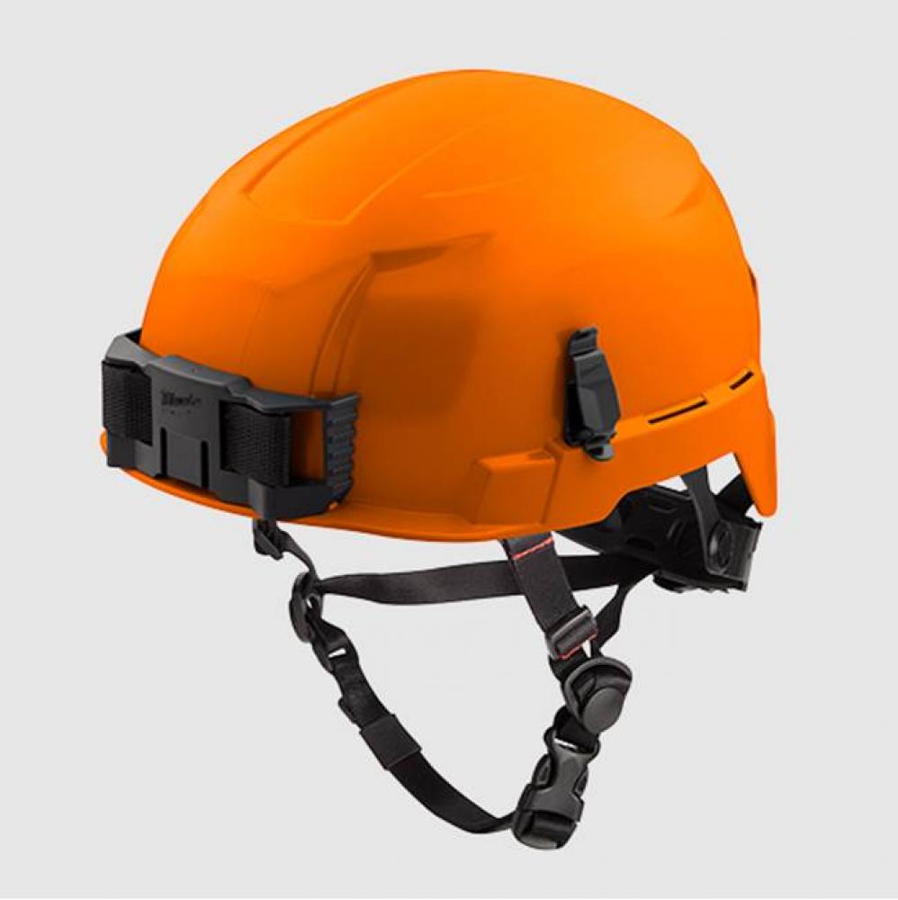 Orange Helmet With Bolt - Class E