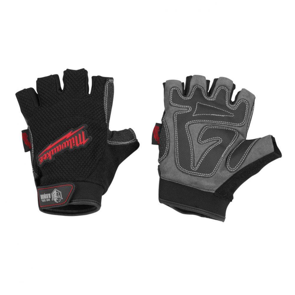 Fingerless Work Gloves - Large