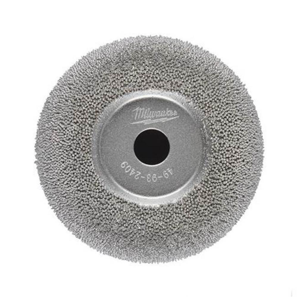 2-1/2&apos;&apos; Flared Contour Buffing Wheel For M12 Fuel Low Speed Tire Buffer
