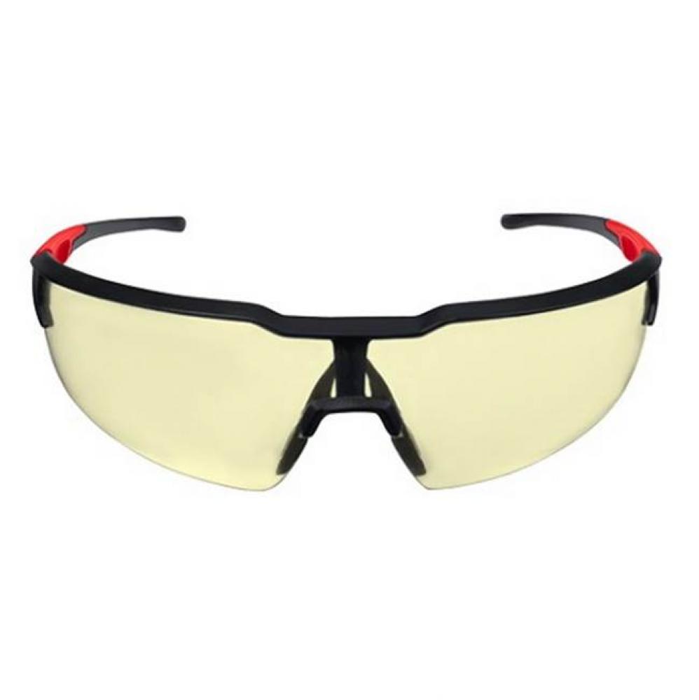 Safety Glasses - Yellow Anti-Scratch Lenses (Polybag)