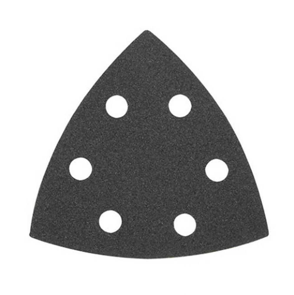 3-1/2&apos;&apos; 80 Grit Triangle Sandpaper 6Pk