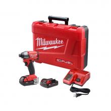 Milwaukee Tool 2653-22CT - M18 Fuel 1/4'' Hex Impact Driver Kit