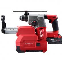 Milwaukee Tool 2712-22DE - M18 Fuel 1'' Sds Plus Rotary Hammer Kit W/ Hammervact Kit