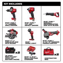 Milwaukee Tool 2997-27 - M18 Fuel 7-Tool Combo Kit
