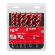 Milwaukee Tool 48-13-0600 - 6 Piece Speed Feed Set