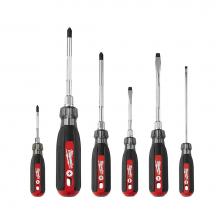 Milwaukee Tool 48-22-2886 - 6Pc Cushion Grip Screwdriver Set