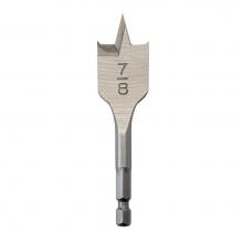 Milwaukee Tool 48-27-0085 - 7/8'' X 3-1/2'' Stubby Flat Boring Bit