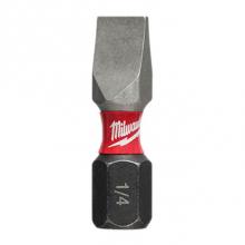 Milwaukee Tool 48-32-4156 - Shockwave 2'' Power Bit Slotted 1/8'' - 25Pk