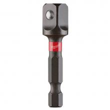 Milwaukee Tool 48-32-5730 - Shockwave 1/4'' Hex Shank To 1/4'' Socket Adptr - Bulk (10)