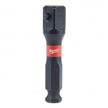 Milwaukee Tool 48-32-5700 - Shockwave Lineman 7/16'' To 1/2'' Impact Socket Adapter - Bulk 10