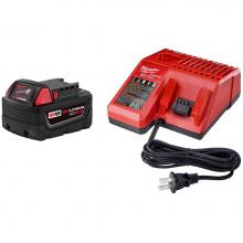 Milwaukee Tool 48-59-1850 - M18 Redlithium Xc5.0 System Starter Kit