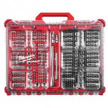 Milwaukee Tool 48-22-9486 - 1/4'' And 3/8'' 106Pc Ratchet And Socket Set In Packout - Sae And Metric