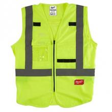 Milwaukee Tool 48-73-5024 - High Visibility Yellow Safety Vest - 4X/5X