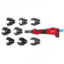 Milwaukee Tool 2978-OKIT - M18 Force Logic 6T Linear Utility Crimper Kit W/ O-D3 Jaw And Cutting Jaws