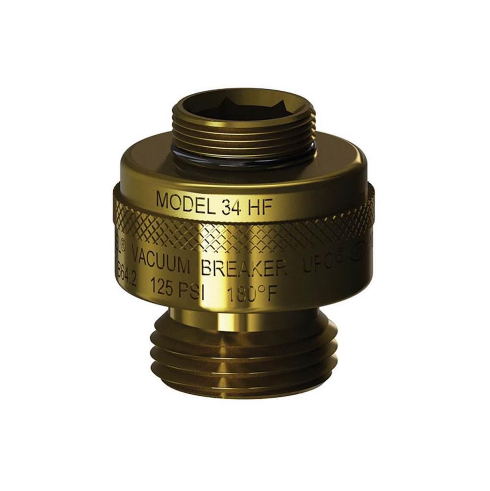 34HF Vacuum Breaker, Brass