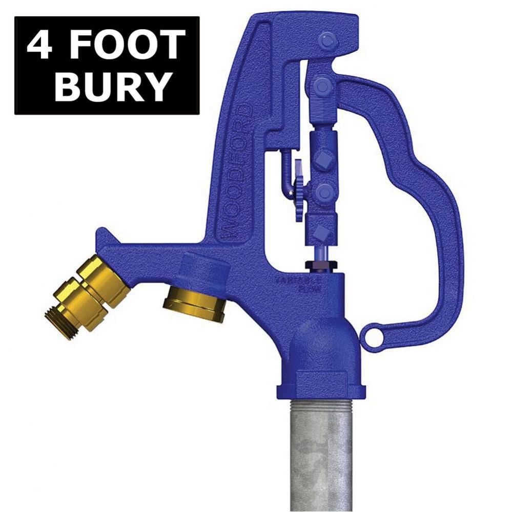 Model S3 Sanitary Yard Hydrant 4 Feet