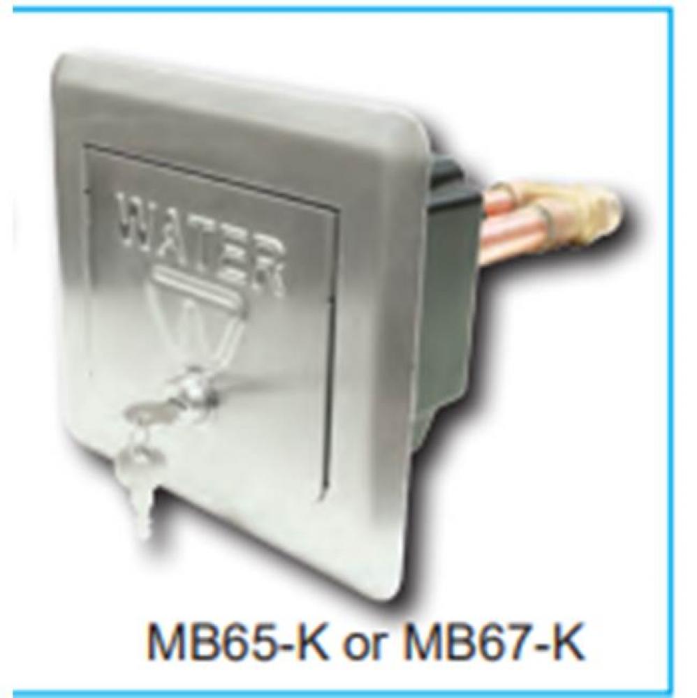 Model 67 with Composite Modular Box CC, Key Lock