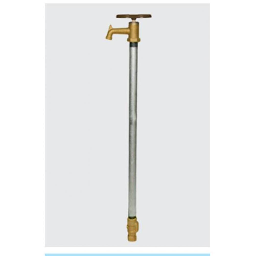 Model Y30 Lawn Hydrant -Brass 3 Feet, Tee Key