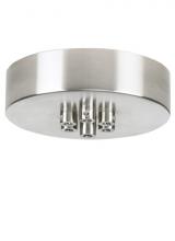 Visual Comfort & Co. Architectural Collection 700TDMRD7TZ - Line-Voltage Mini Canopy 7 Port Round