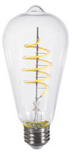 LEDVANCE LLC LED6.5ST19DIMCL827SPIRALBL/40577 - LED6.5ST19DIMCL827SPIRALBL 4/CS 1/SKU