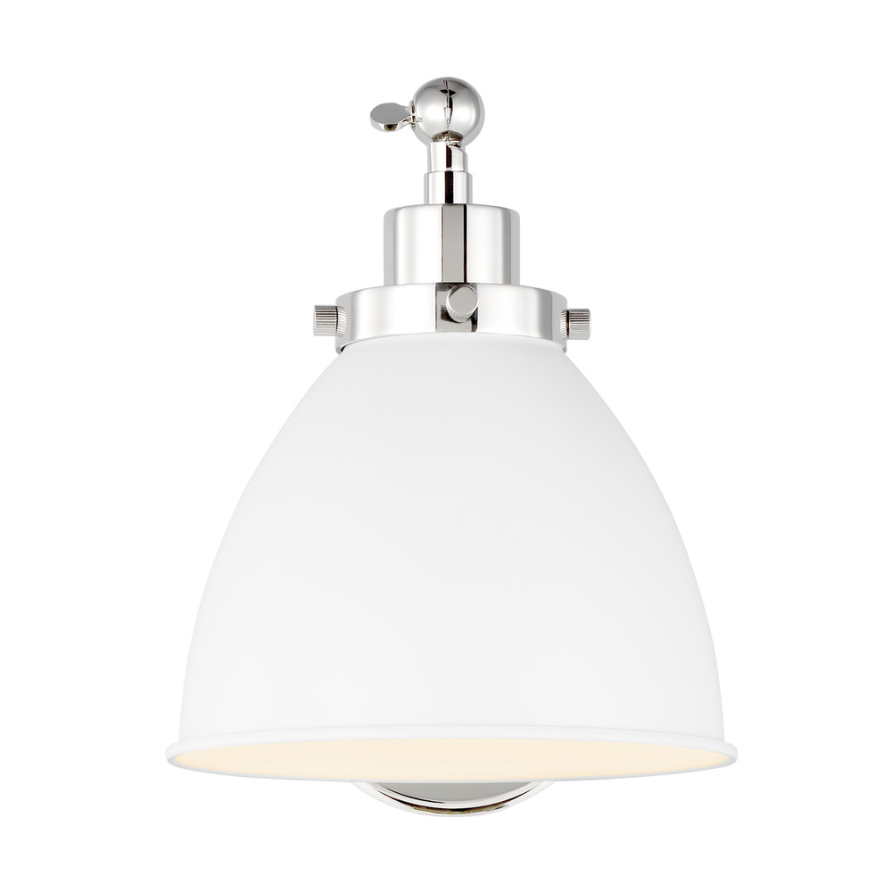 Wellfleet Single Arm Dome Task Sconce