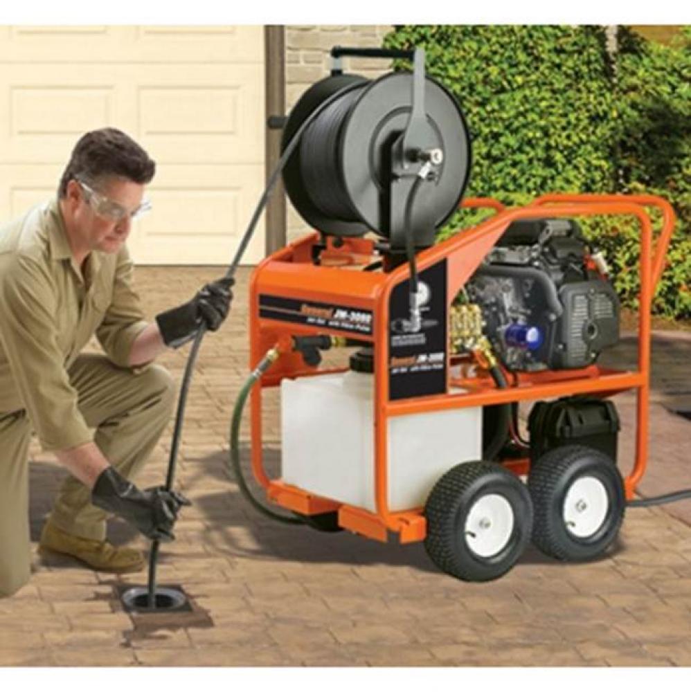 Basic Unit 614Cc Engine With Electric Start (Battery Not Included), 3000 Psi/8 Gpm Pump