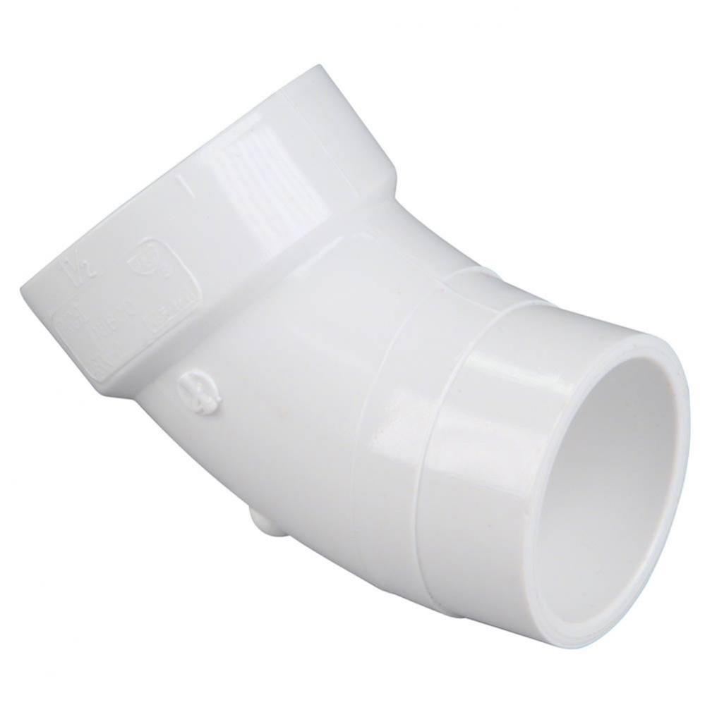 48062 8X6 SPGXH 45 STREET ELBOW PVC