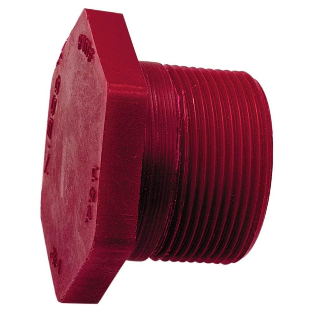 6516-4 1/2 THD PLUG PVDF HEX