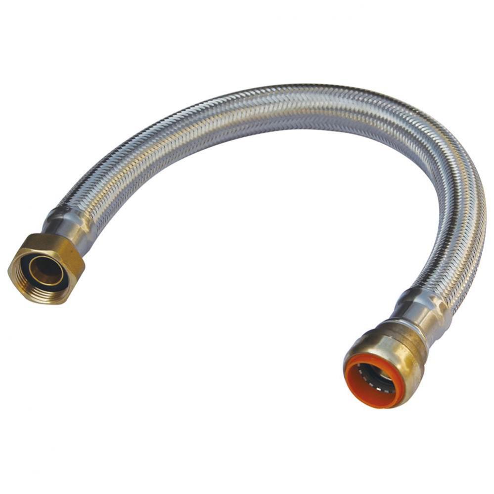 3/4x3/4 FIP 18&apos;&apos; WATER HEATER HOSE