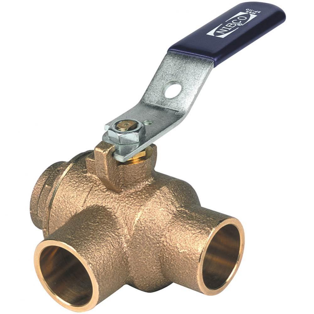 S58570W3 1  3 WAY BALL VALVE