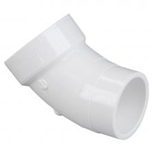 Nibco K044550 - 48062 8X6 SPGXH 45 STREET ELBOW PVC