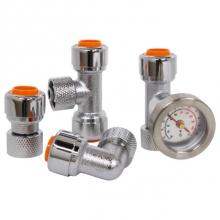 Nibco H-7-7610W WP - 1/4 Psh Uc Tmv Fittings Set