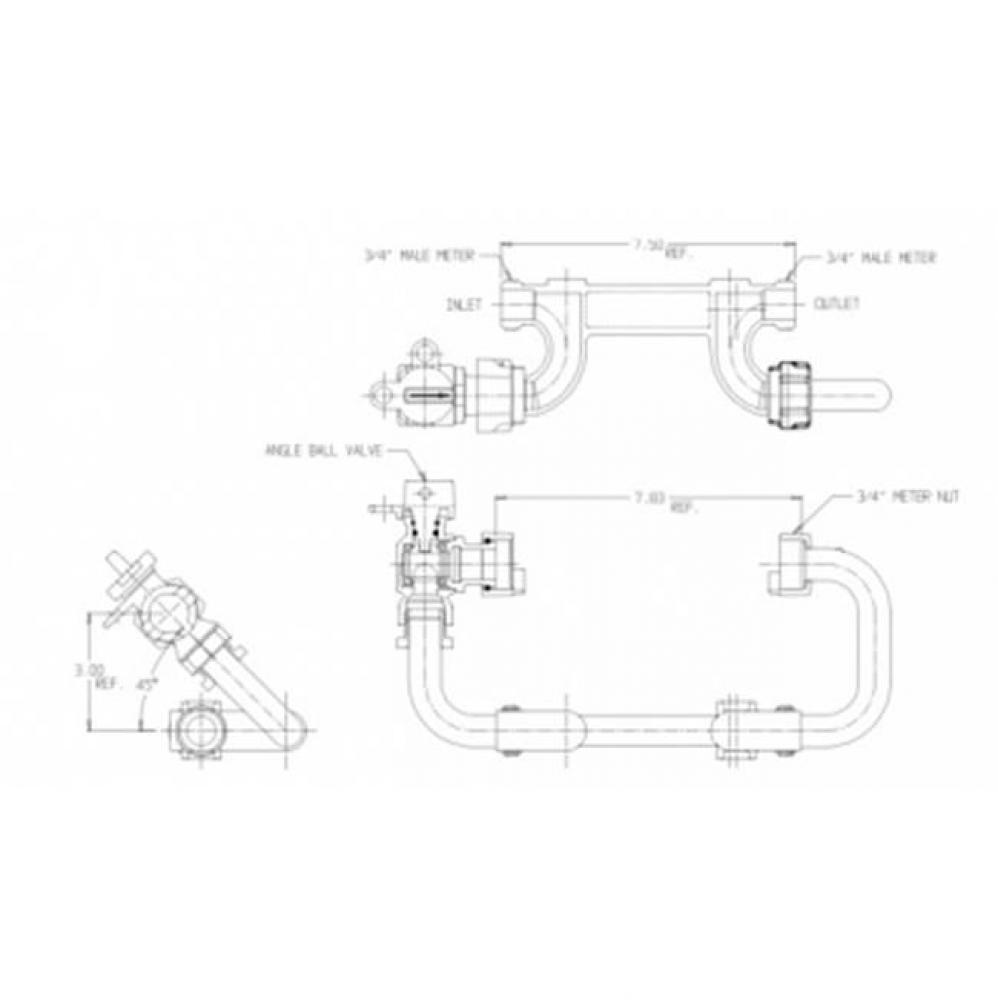 717-205WX-- X60 LOW RISE RESETTER SPBVxM NUT