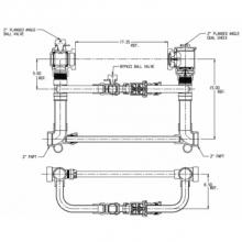 AY McDonald 5151-445 - 720R700WBFF 777.6X24.50 NO RISE MSTR FPBVxFPDCK FNPTxFNPT