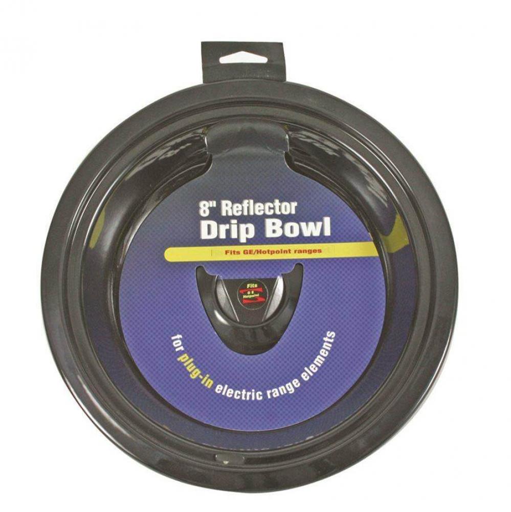 Drip Bowl GE/HP 8&apos;&apos; Porcelain Electric