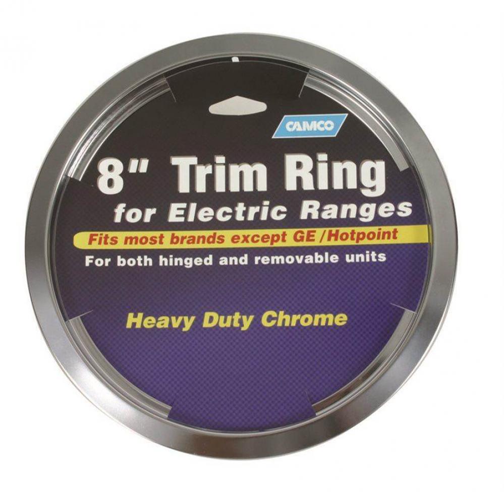 Trim Ring Universal 8&apos;&apos; Chrome Electric