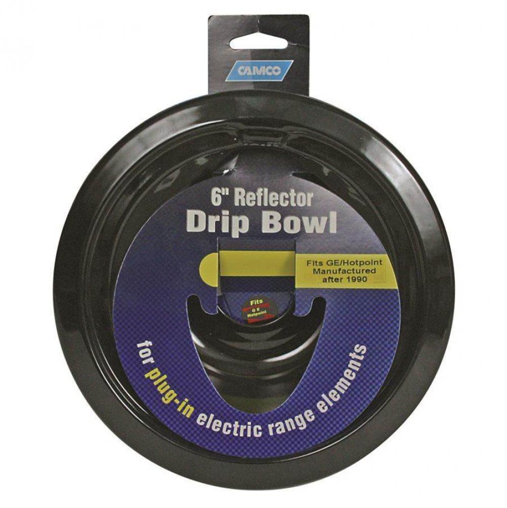 Drip Bowl GE/HP 6&apos;&apos; Porcelain 1990 - Present