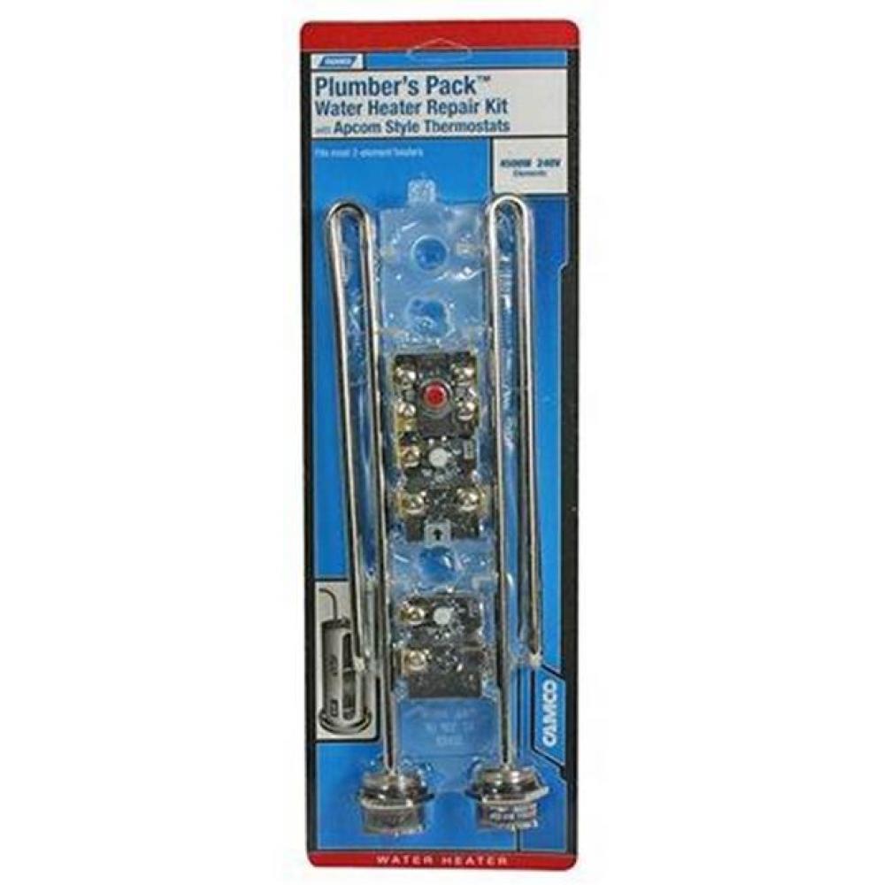 Plumber&apos;&apos;s Pack - Apcom T-stats 4500W 240V LWD Elements