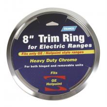 Camco 00312 - Trim Ring GE/HP 8'' Chrome Electric