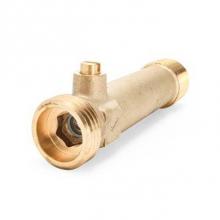 Camco 11505 - Water Heater Drain Valve - Brass 4-3/8'' Shank, Straight