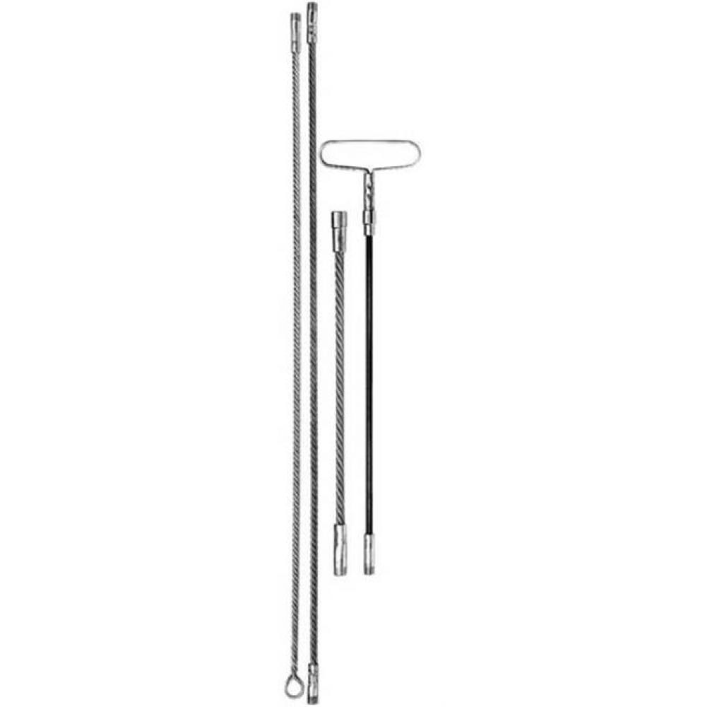 3&apos;&apos; WIRE EXTENSION RODS, 24 PACK
