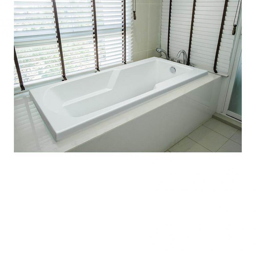 66X30 White Whirlpool Tub-Basics