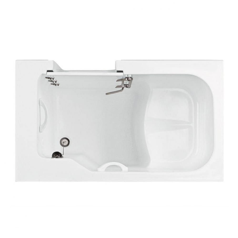 50X30 Wh Walk-In Soaker W/ Valves-Radiance