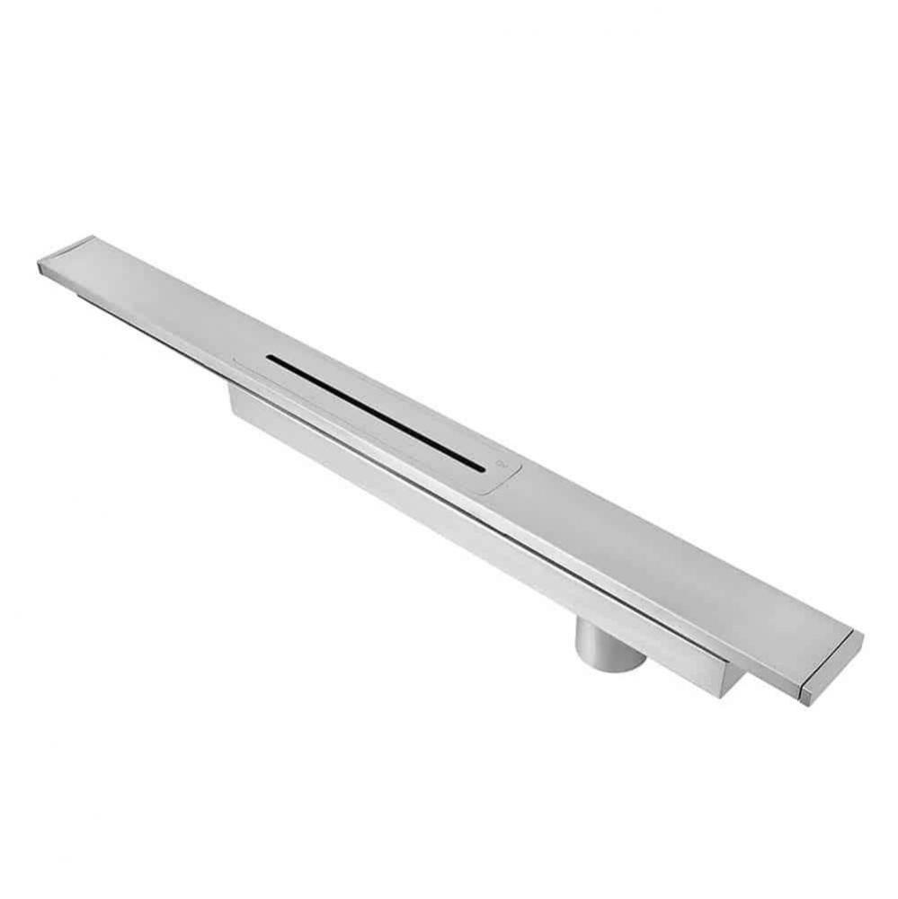 Delmar Series. Adjustable Line. Grate: Wedgewire 72&apos;&apos; Polished