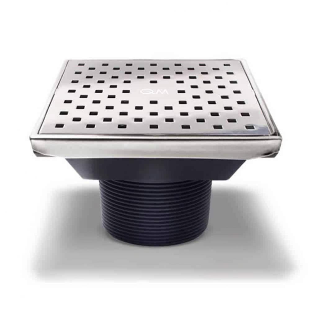 Lagos Series. Tulia Line point drain 4&apos;&apos;. Bronze