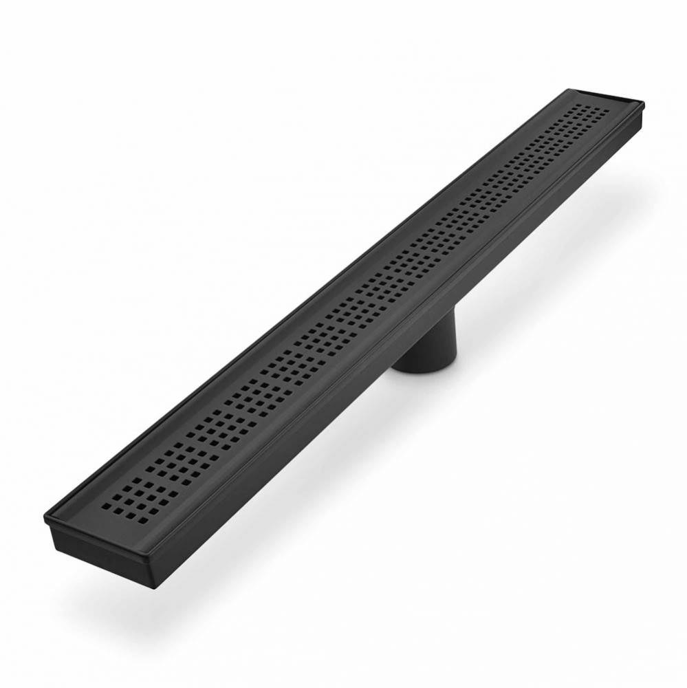 Bay Series. Ria Linear Drain 24&apos;&apos;. Black/Orb fin.