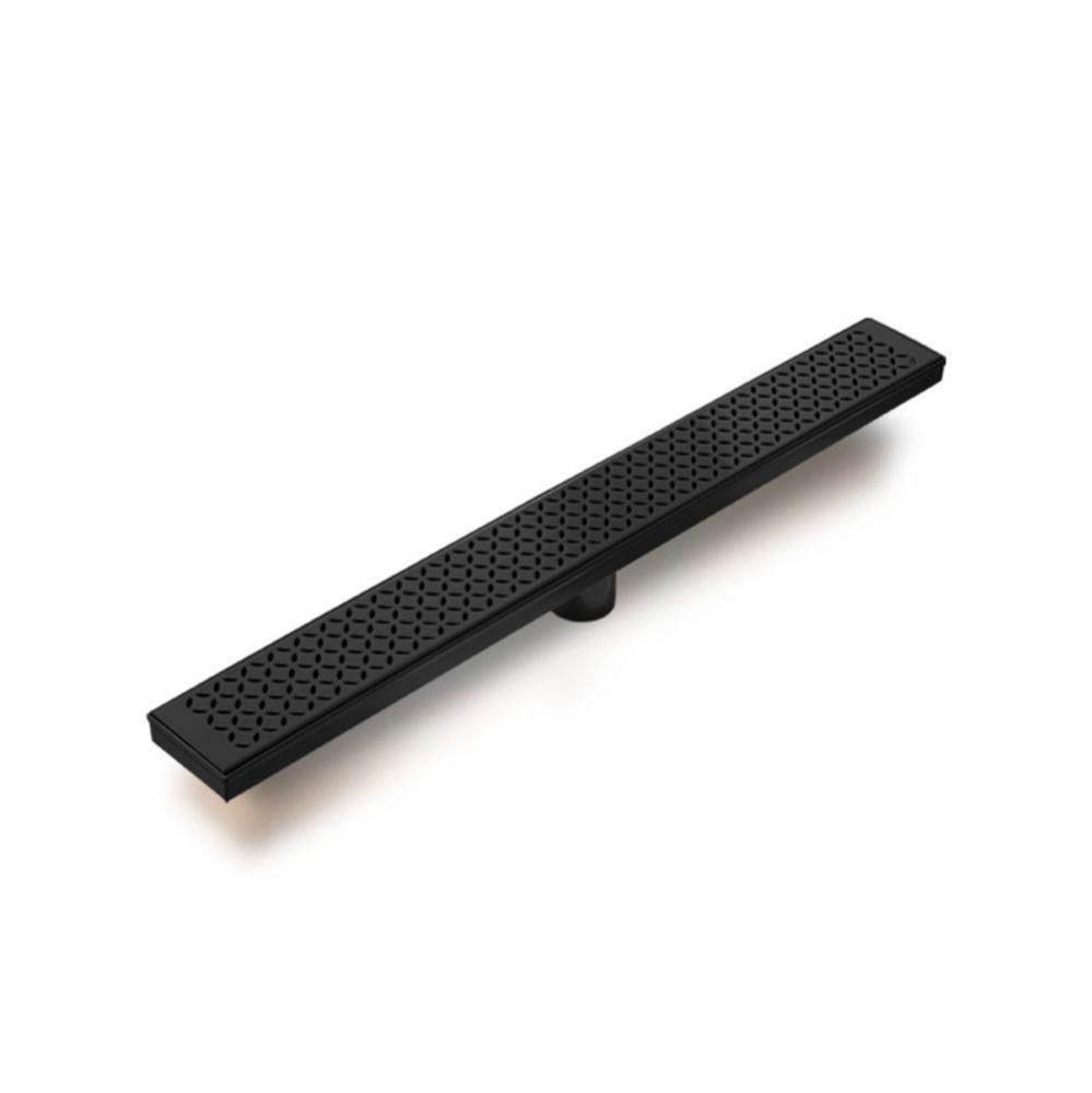 Delmar Series. Standard length linear drain. Delta Line linear drain 48&apos;&apos; x 3 3/8&apos;&