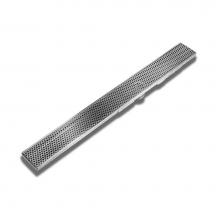 QM Drain 33.G620.36 PS - Delmar Series. Adjustable Line. Grate: Perforated 36'' Polished