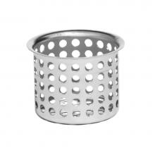 QM Drain 83.STR.SQ.SS - Stainless Steel Hair/Debris Strainer for Square Drains with threaded outlet